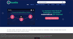 Desktop Screenshot of ekuatio.com